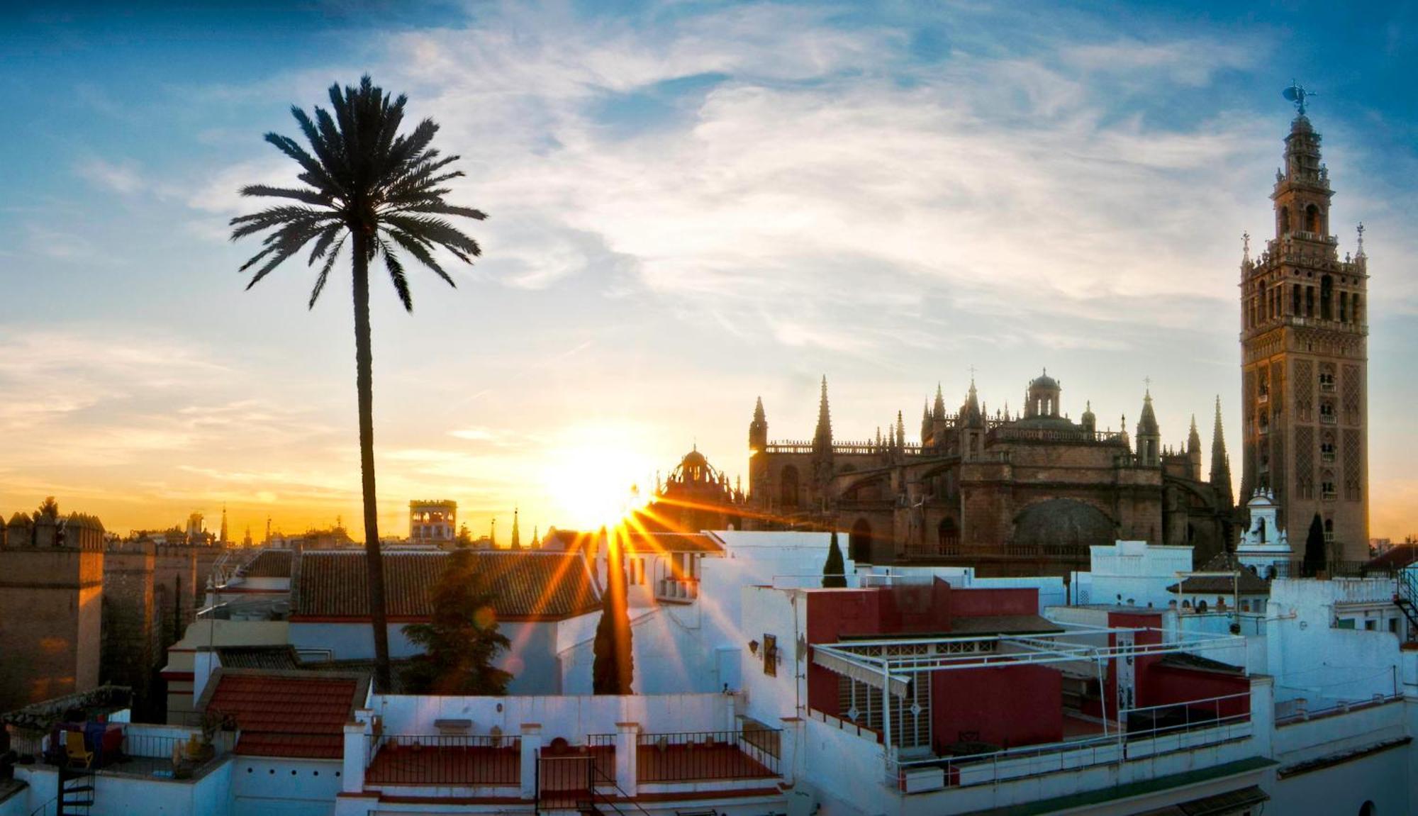 Hotel Palacio Alcazar Севилья Экстерьер фото
